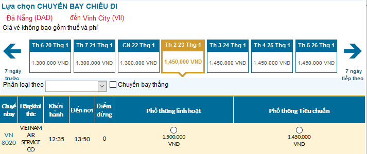 vé-máy-bay-tết-Đà-Nẵng-Vinh