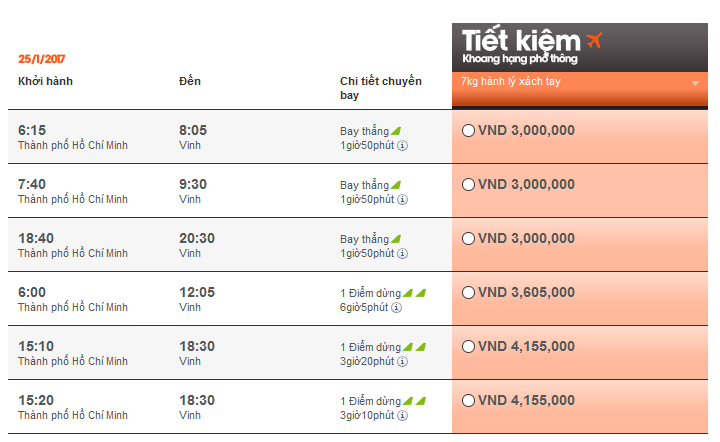 vé-máy-bay-tết-Sài-Gòn-Vinh